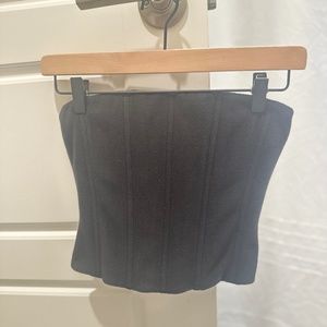 Skims Fleece Lounge Corset - SMALL